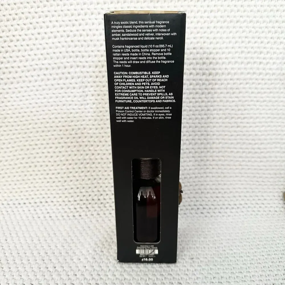 Pier 1 Imports Amber Musk Rare Discontinued Reed Diffuser Oil Kit New Vintage